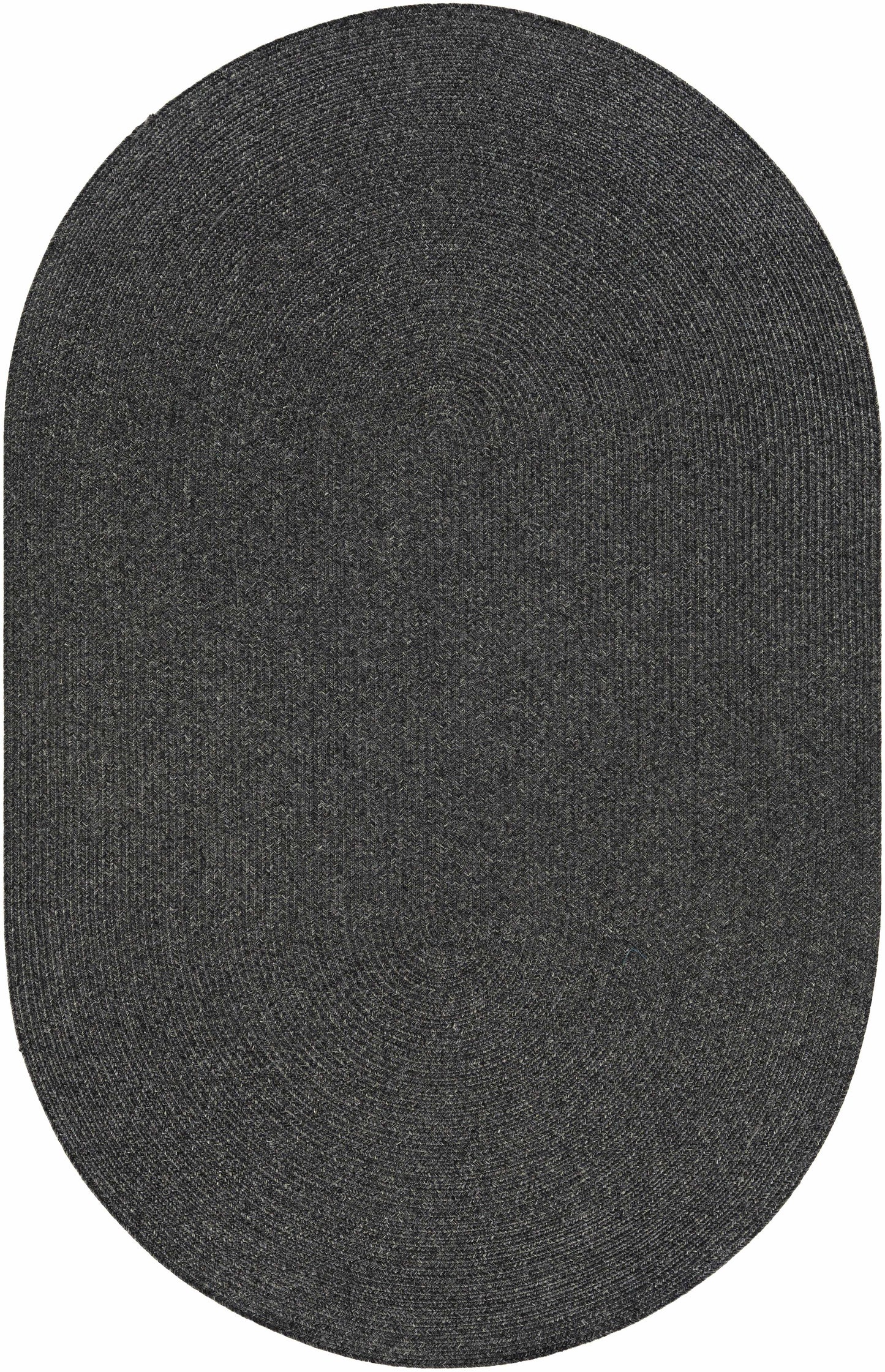 Black Braided Faux Jute Rug-8