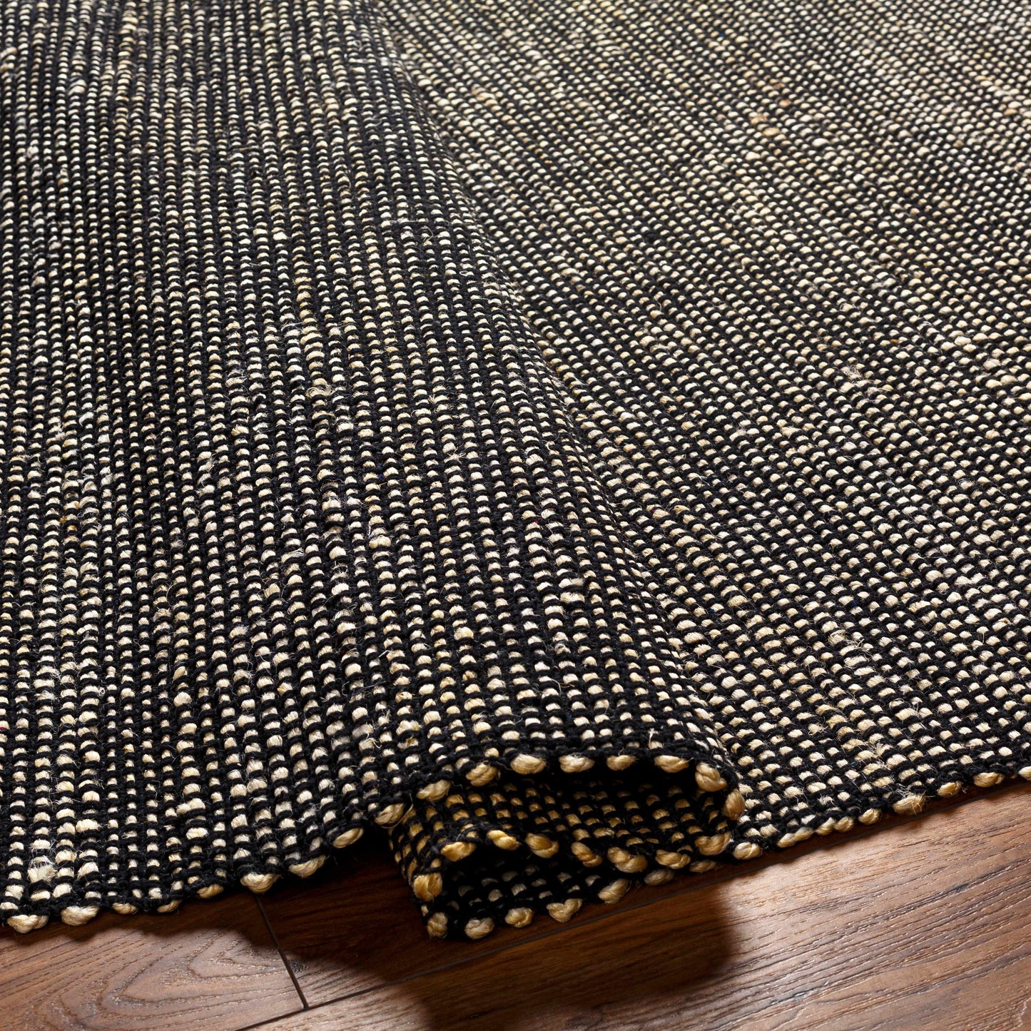 Byrne Black Jute Rug-3