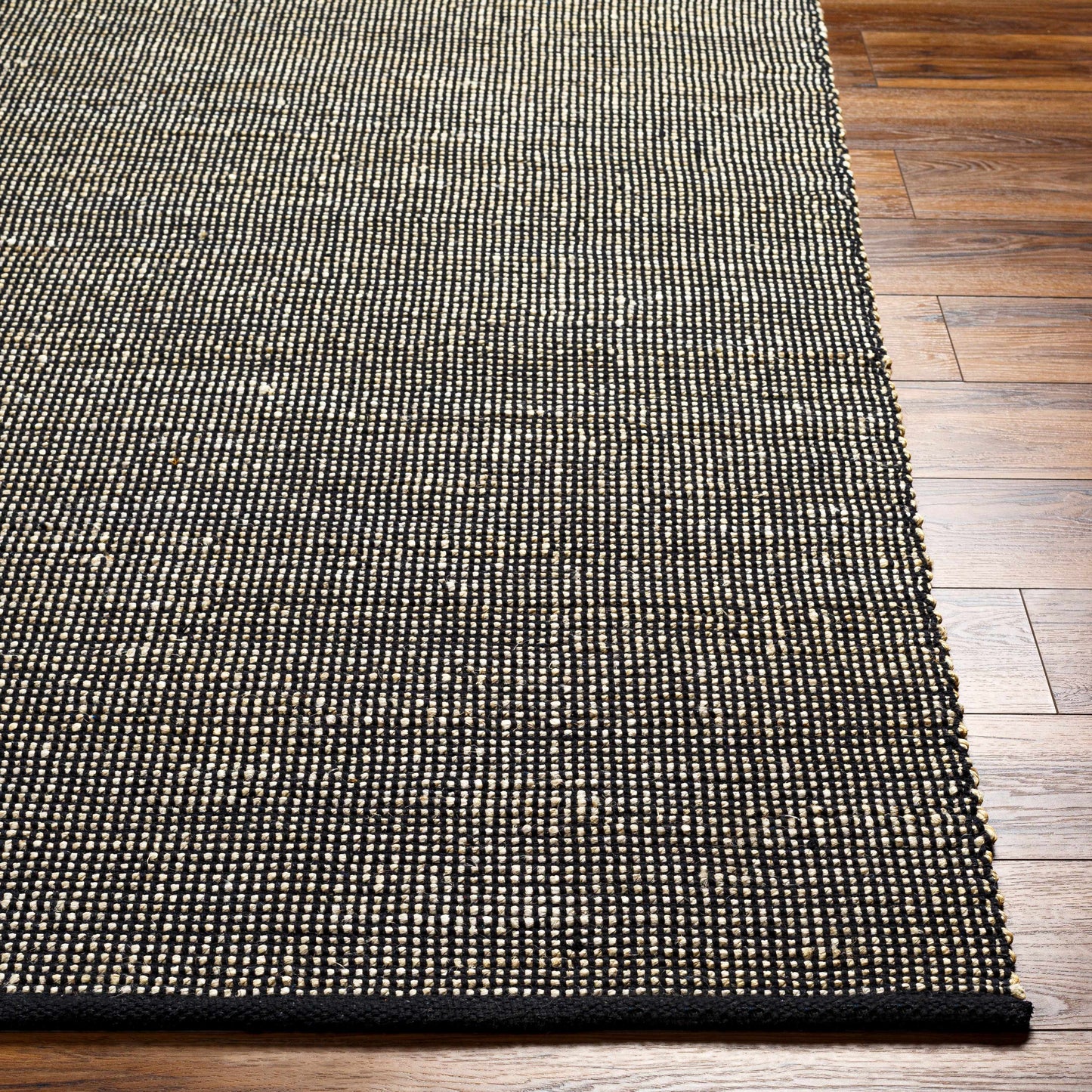Byrne Black Jute Rug-2