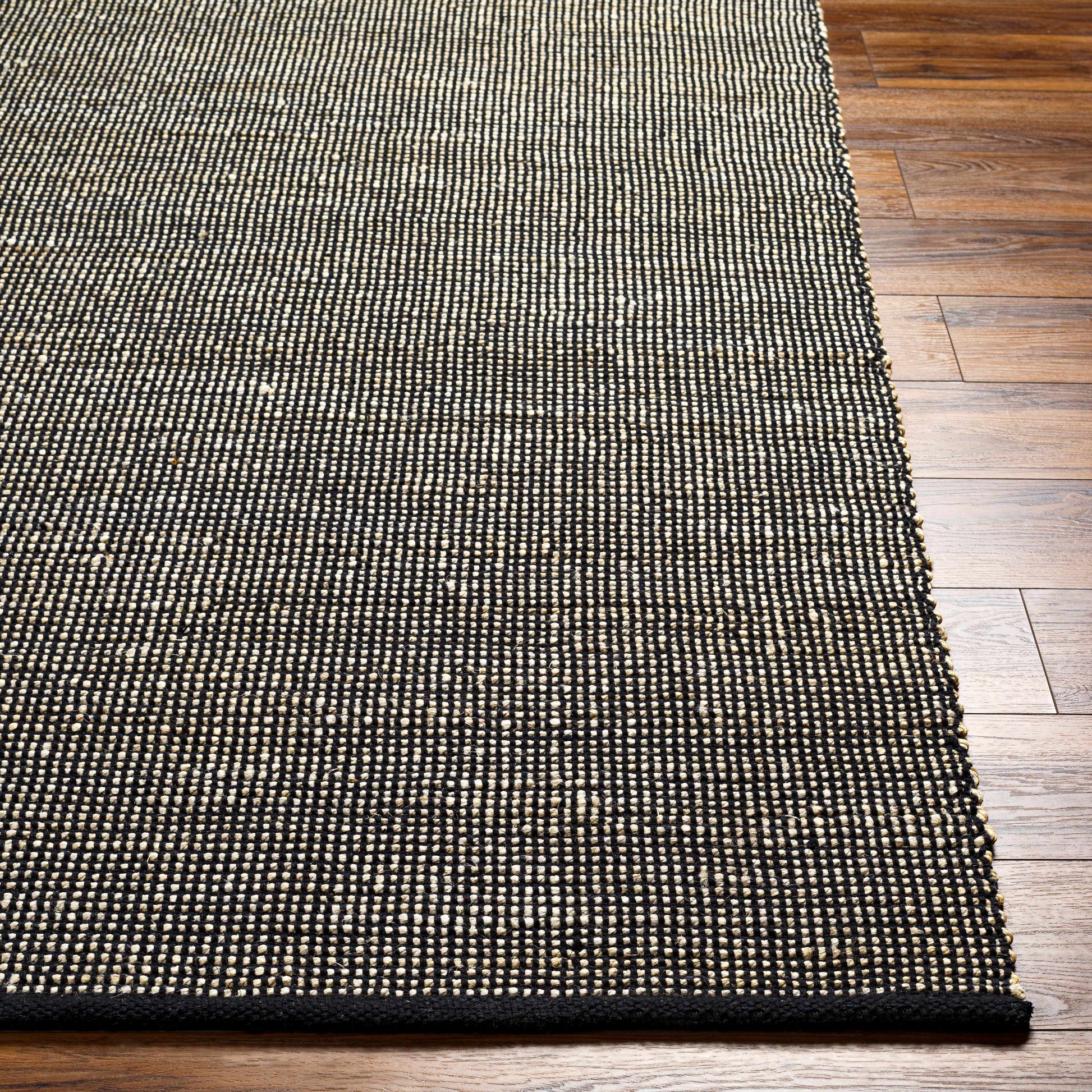 Byrne Black Jute Rug-2