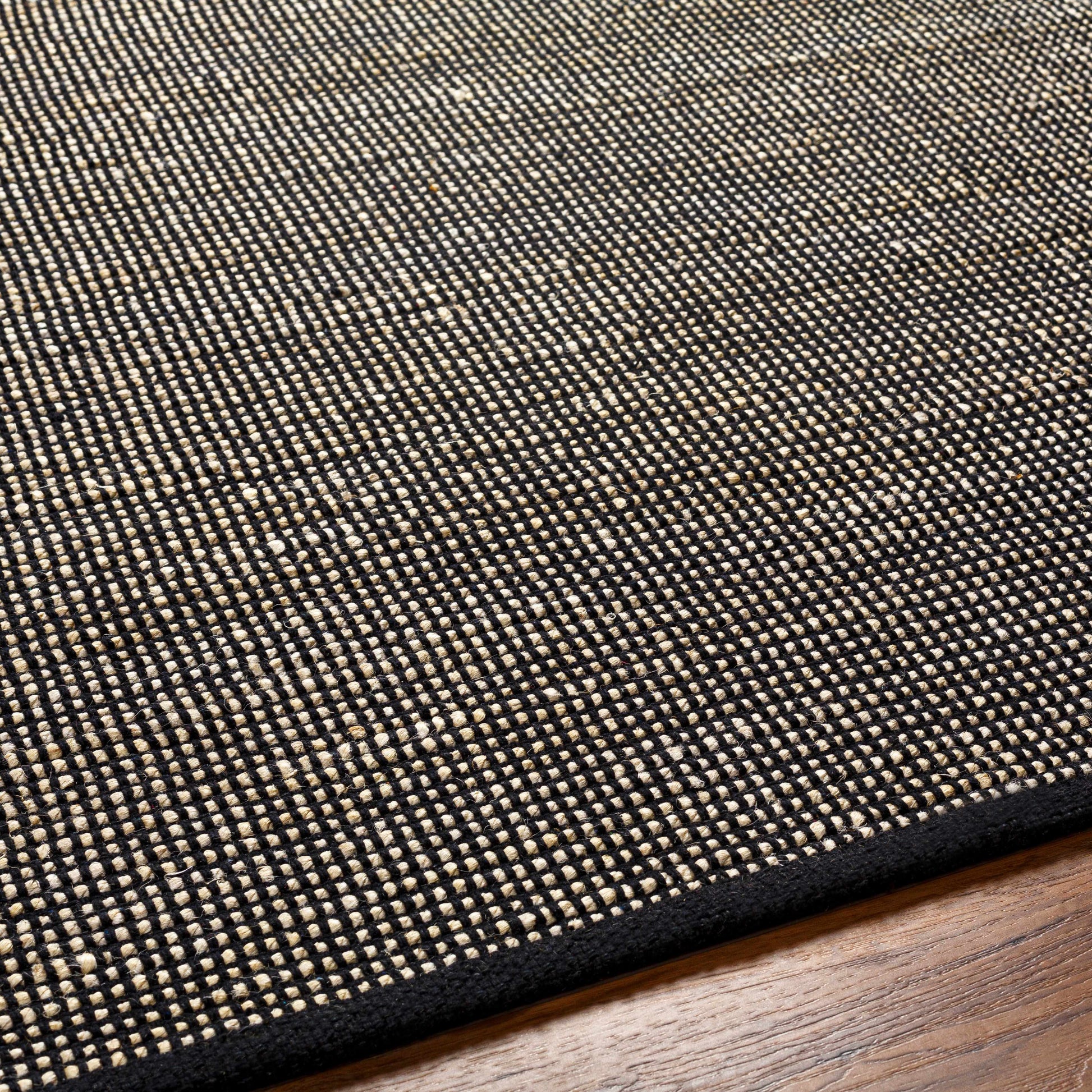 Byrne Black Jute Rug-4
