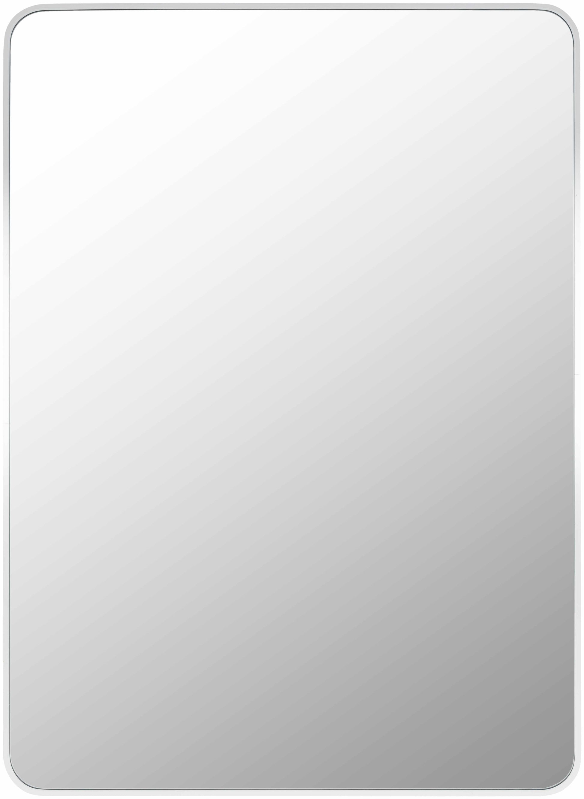 Sustinente White Carved Mirror-3